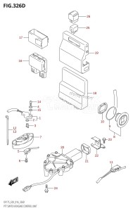 DF175Z From 17502Z-610001 (E03)  2016 drawing PTT SWITCH /​ ENGINE CONTROL UNIT (DF150ZG:E03)