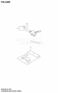 DF9.9B From 00995F-710001 (P03)  2017 drawing OPT:REMOCON CABLE (ELECTRIC STARTER) (DF20ATH:P03:E-STARTER)