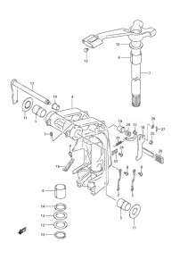 DF 115 drawing Swivel Bracket