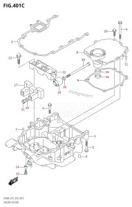 DF40A From 04004F-040001 (E34-Italy)  2020 drawing ENGINE HOLDER (DF50AVTH,DF60AVT,DF60AVTH)