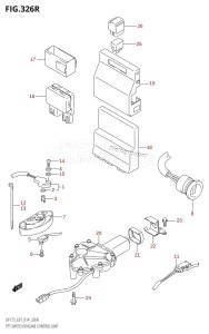 DF175ZG From 17502Z-410001 (E01 E40)  2014 drawing PTT SWITCH /​ ENGINE CONTROL UNIT (DF175ZG:E01)