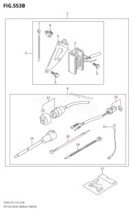 DF20A From 02002F-410001 (P01)  2014 drawing OPT:ELECTRICAL (MANUAL STARTER) (DF15A:P01)