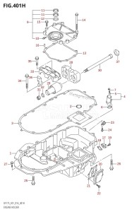 DF175ZG From 17502Z-610001 (E01 E40)  2016 drawing ENGINE HOLDER (DF150ZG:E40)