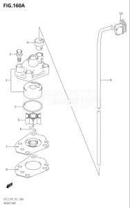 00252F-210001 (2012) 2.5hp P01-Gen. Export 1 (DF2.5) DF2.5 drawing WATER PUMP