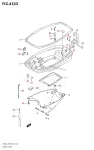 DT40 From 04005-310001 ()  2013 drawing LOWER COVER (DT40WR:P90)