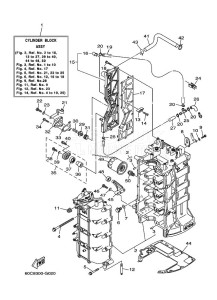 F100B drawing CYLINDER--CRANKCASE-1