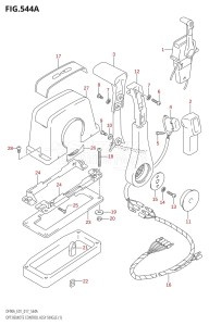 DF70A From 07003F-710001 (E01 E40)  2017 drawing OPT:REMOTE CONTROL ASSY SINGLE (1) (DF70A:E01)