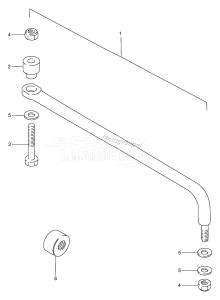 DT90 From 09001-031001 ()  2000 drawing TIE ROD