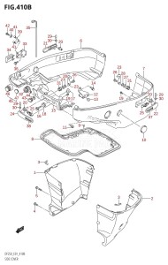 DF225T From 22503F-010001 (E01 E40)  2010 drawing SIDE COVER (L-TRANSOM)