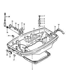 DT35 From 4001-100001 ()  1988 drawing LOWER COVER