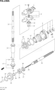 02502F-880001 (2008) 25hp E03-USA (DF25K8  DF25K9  DF25RK8  DF25RK9) DF25 drawing DRIVE SHAFT