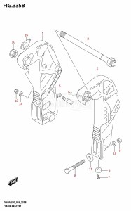 DF60A From 06003F-610001 (E03)  2016 drawing CLAMP BRACKET (DF50A:E03)