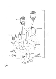 DF 115 drawing Trim Switch (2001 to 2004)