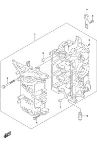 DF 25A drawing Cylinder Block