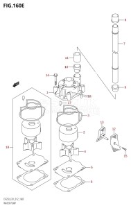 DF200 From 20002F-210001 (E01 E40)  2012 drawing WATER PUMP (DF225T:E01)