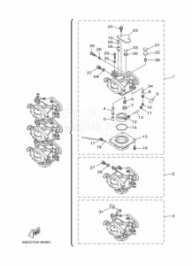 E60HMHDL drawing CARBURETOR