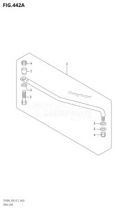 DT40 From 04005K-210001 ()  2012 drawing DRAG LINK (DT40WR:P40)