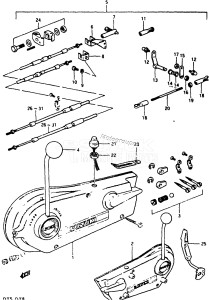 DT8 From 0801-001001 ()  1986 drawing OPT:REMOTE CONTROL