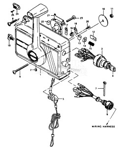 DT35 From 4001-200001 ()  1982 drawing REMOTE CONTROL (3)