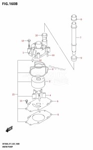 DF325A From 32501F-240001 (E01 E40)  2022 drawing WATER PUMP (023)