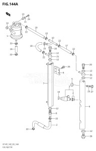 14001Z-510001 (2005) 140hp E03-USA (DF140ZK5) DF140Z drawing FUEL INJECTOR