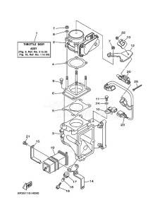 F250TUR-2009 drawing THROTTLE-BODY