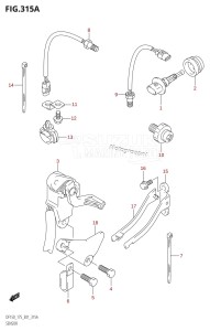 DF175T From 17501F-680001 (E01)  2006 drawing SENSOR