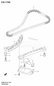 DF60A From 06002F-310001 (E01 E40)  2013 drawing TIMING CHAIN