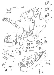 DT140 From 14001-101001 ()  1981 drawing DRIVESHAFT HOUSING