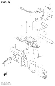 00994F-140001 (2021) 9.9hp E01-Gen. Export 1 (DF9.9A  DF9.9AR) DF9.9A drawing RECTIFIER / IGNITION COIL (DF8A,DF9.9A)