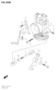 06003F-240001 (2022) 60hp E11 E40-Gen. Export 1-and 2 (DF60AVT  DF60AVT  DF60AVTH  DF60AVTH) DF60A drawing THROTTLE BODY (DF40AQH,DF40ATH,DF50ATH,DF60AQH,DF60ATH,DF50AVTH,DF60AVTH)