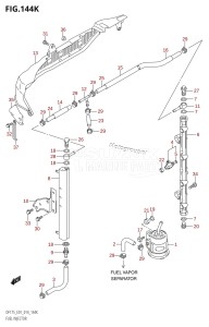 DF150ZG From 15002Z-410001 (E40)  2014 drawing FUEL INJECTOR (DF175T:E40)