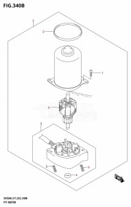 DF325A From 32501F-040001 (E01 E40)  2020 drawing PTT MOTOR (DF350AMD,DF300BMD)