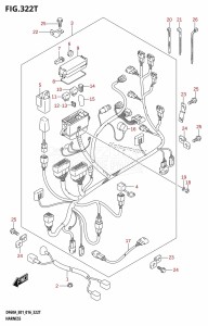 DF40A From 04003F-610001 (E01 E34)  2016 drawing HARNESS (DF60AVTH:E01)