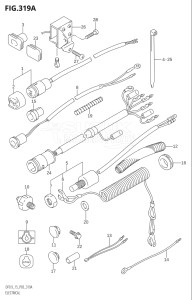 00992F-421001 (2004) 9.9hp P03-U.S.A (DF9.9RK4) DF9.9 drawing ELECTRICAL (K4)