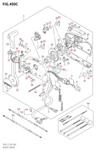 DF15 From 01502F-510001 (P03)  2005 drawing REMOTE CONTROL (DF9.9T)