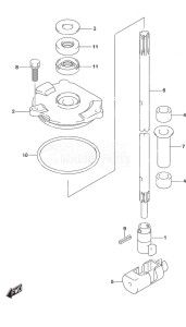 DF 140A drawing Shift Rod (C/R)