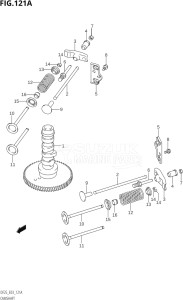 02503F-110001 (2011) 25hp E03-USA (DF25  DF25R) DF25 drawing CAMSHAFT