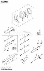 DF250A From 25003P-440001 (E11 - E40)  2024 drawing OPT:MULTI FUNCTION GAUGE