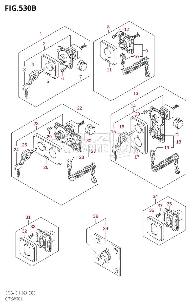 OPT:SWITCH ((DF40A,DF40AST,DF50A,DF60A,DF50AVT,DF60AVT,DF40ASVT):(022,023))