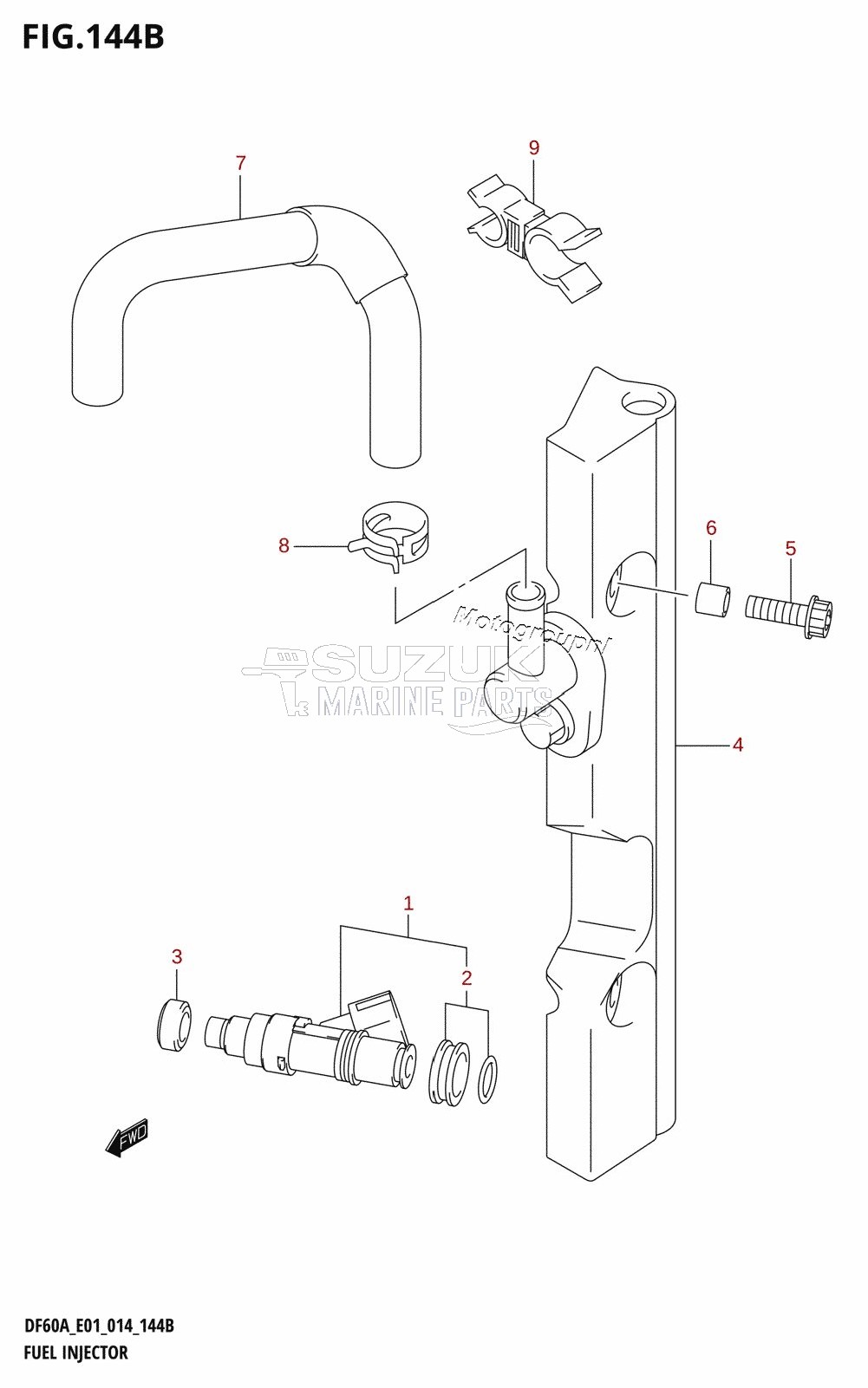 FUEL INJECTOR (DF40AQH:E01)