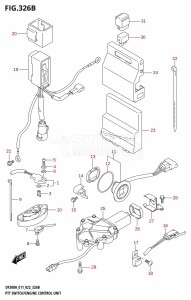 DF250A From 25003P-240001 (E11 E40)  2022 drawing PTT SWITCH /​ ENGINE CONTROL UNIT (DF250A)