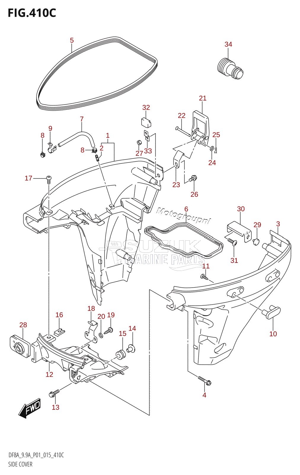 SIDE COVER (DF9.9A:P01)