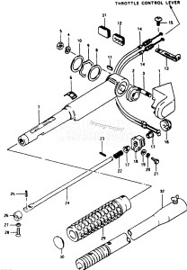 DT35 From 4001-051001 ()  1986 drawing HANDLE