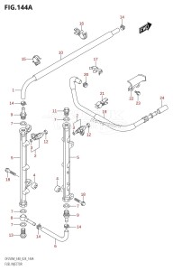 DF250WT From 25005F-440001 (E40)  2024 drawing FUEL INJECTOR