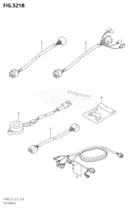 DF80A From 08002F-140001 (E01 E40)  2021 drawing OPT:HARNESS ((DF70A,DF90A):(E03,E11))