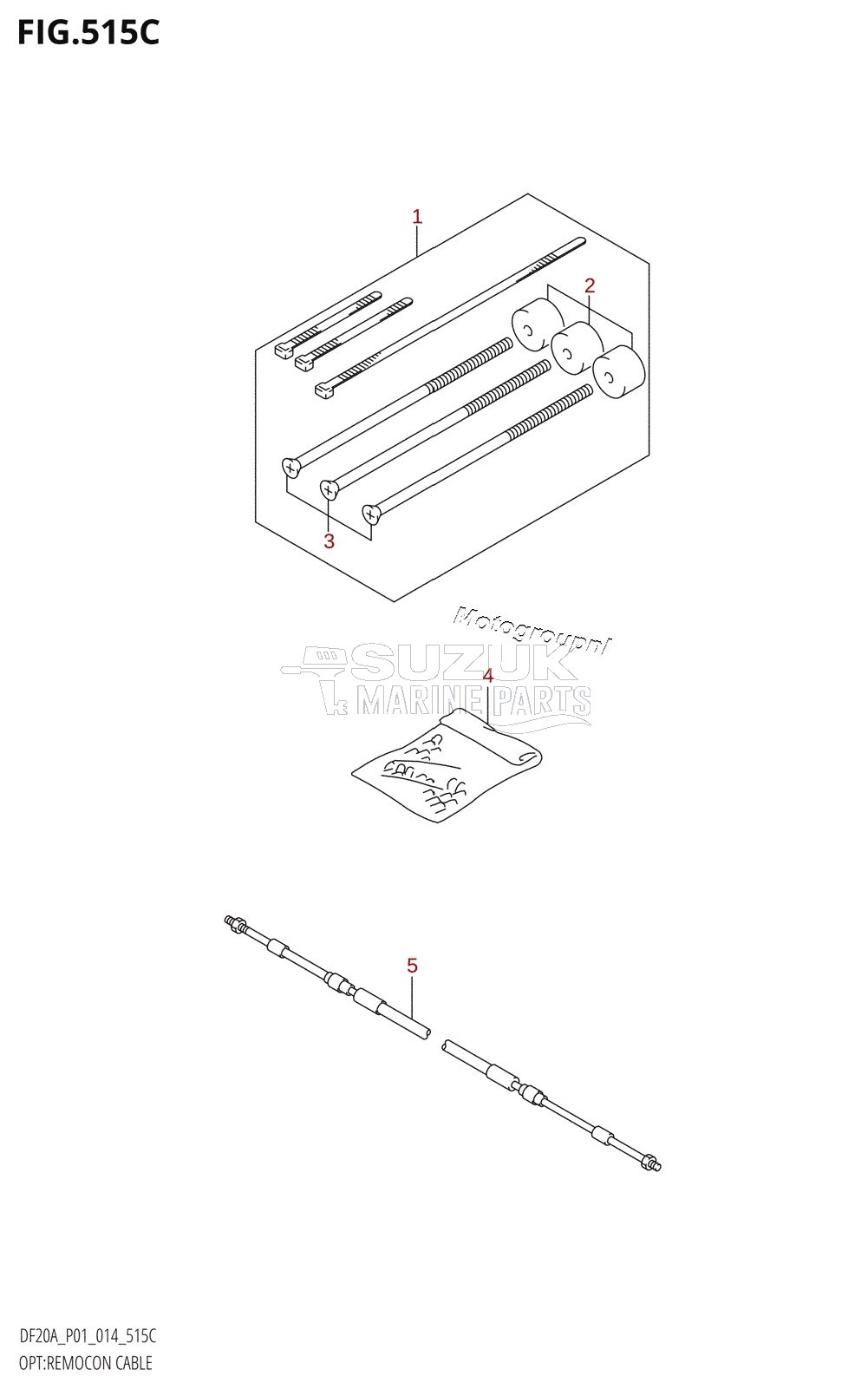 OPT:REMOCON CABLE (DF15AR:P01)