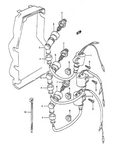 Outboard DT 65 drawing Ignition