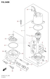 DF140A From 14003F-510001 (E40)  2015 drawing PTT MOTOR (DF115AT:E01)