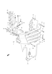 DF 70 drawing Inlet Manifold (2001)